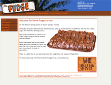 Tablet Screenshot of flfudgefactory.com